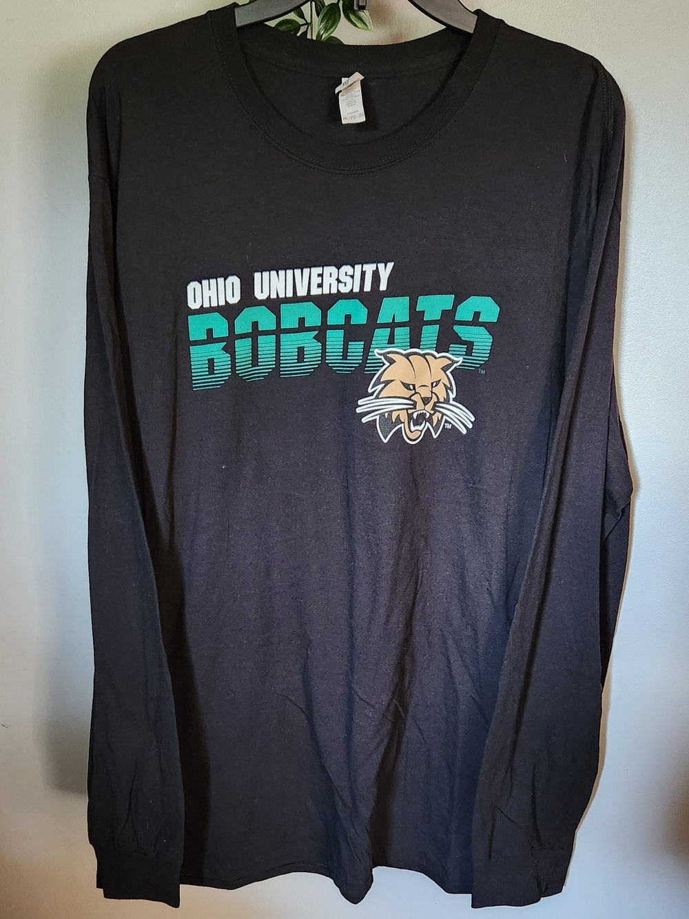 Ohio University Bobcats Long Sleeve Crew Tee - 3X